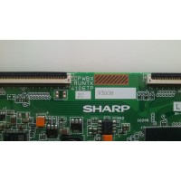 T-CON / SHARP RUNTK4106TPZC MODELO LC-40E67U